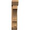 Ekena Millwork Balboa Slat Rough Sawn Bracket w/ Offset Brace, Western Red Cedar, 8"W x 40"D x 40"H BKT0806X40X40BOA06RWR - alternate 4